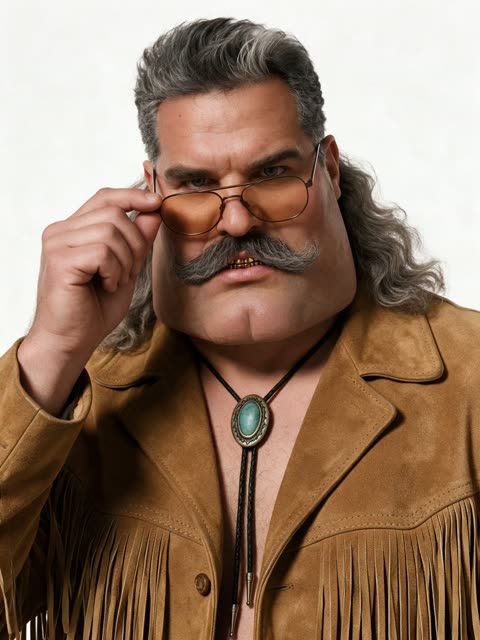 Example AI character look