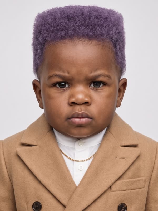 Baby Dorel, AI-generated example